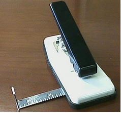 Stapler Style Slot Punch