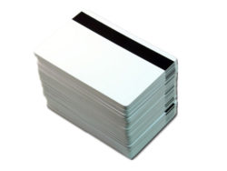 PVC Card, White, CR80.30mil, Tracks: 3, HiCo, 500 per box