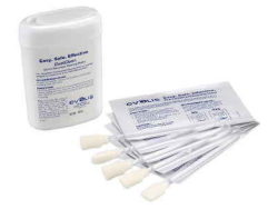 5 cleaning cards, 5 swabs, & cloths, for Evolis printer.