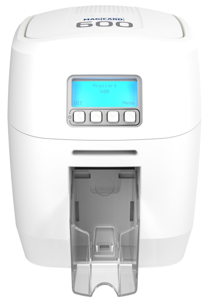 Magicard 600 White FRONT Top Magicard 600