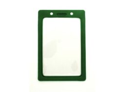 Vertical Badge Holder with Colored Borders (407-N)